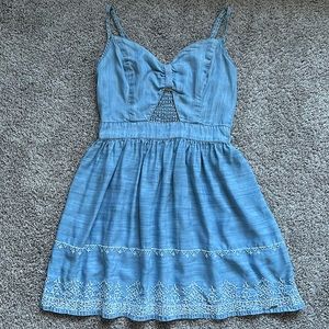 denim dress hollister Hollister | Dresses | Hollister Denim Dress With Cutout